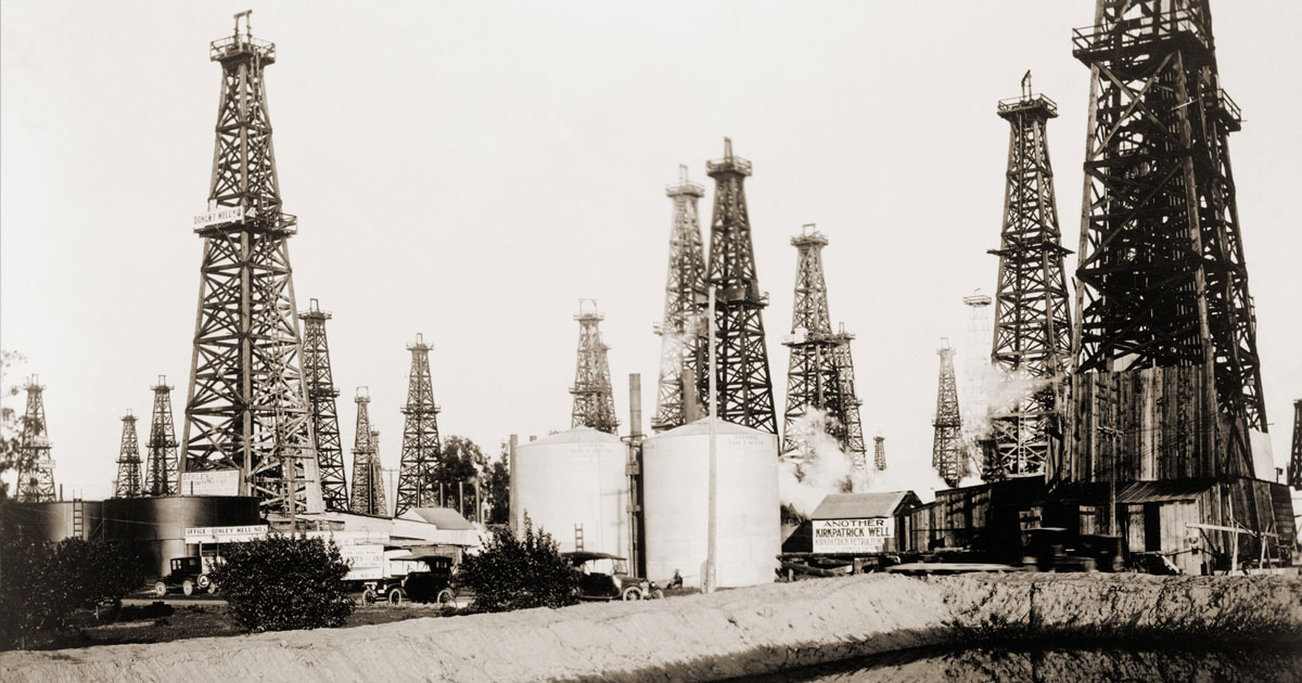 石油和天然气工业:关键的历史发展