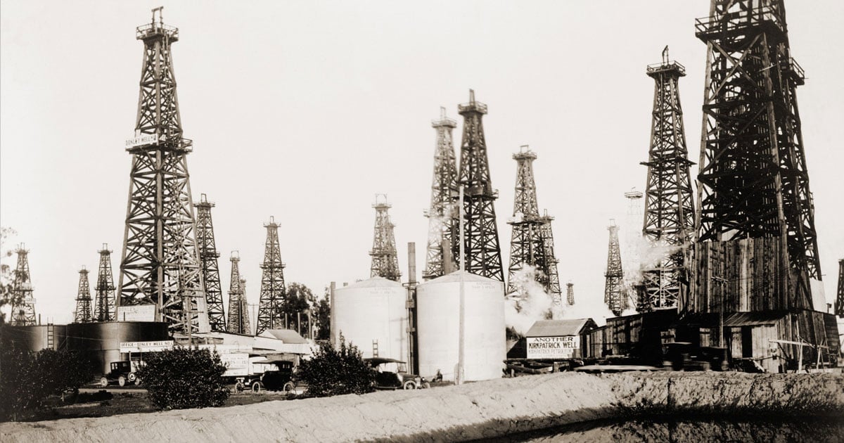 石油和天然气工业:主要历史发展