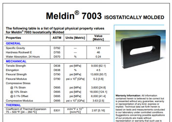 Meldin 7003规格表
