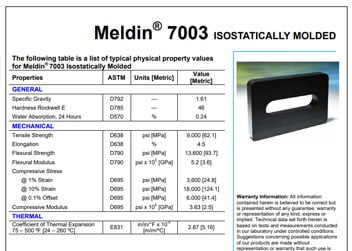 Meldin 7003规格表
