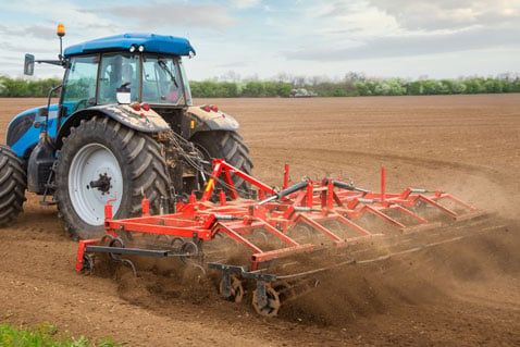 农业设备类别。耕作