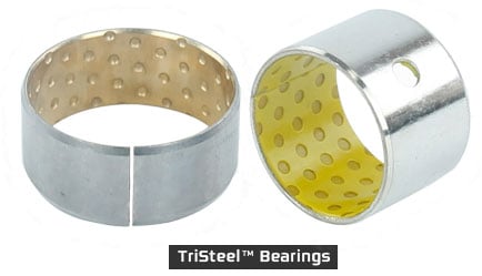 TriSteel金属衬塑料轴承
