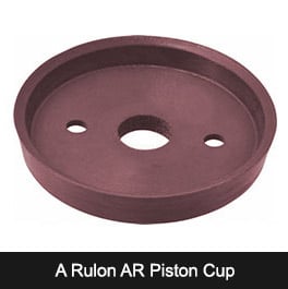 A Rulon AR Piston Cup